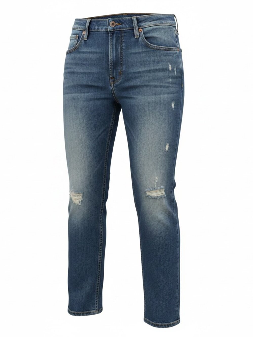 Lucky Brand Authentic Straight Crop Jeans Women’s SZ 26/2
